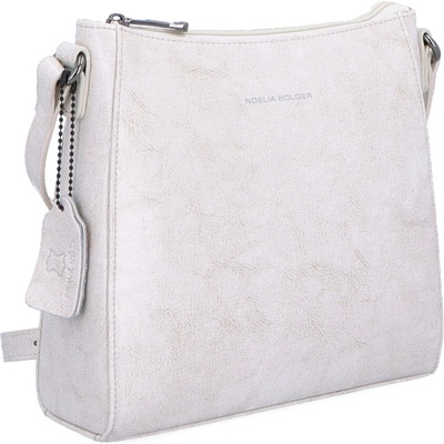 Noelia Bolger kabelka crossbody NB 0079 OW biela
