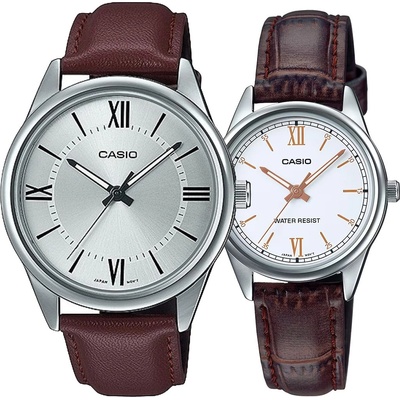 Комплект часовници за двойки Casio MTP-V005L-7B5UDF-LTP-V005L-7B3U (MTP-V005L-7B5UDF-LTP-V005L-7B3U)