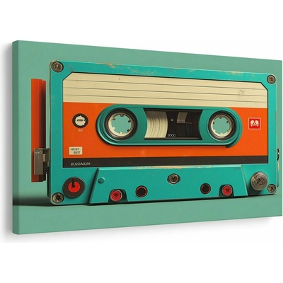 Obraz retro magnetofónová kazeta