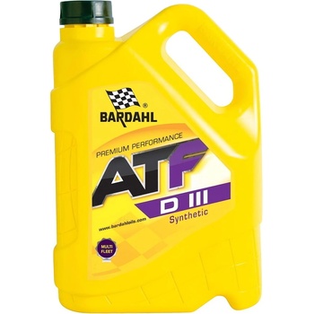 Bardahl Масло bardahl atf d iii 5 литра