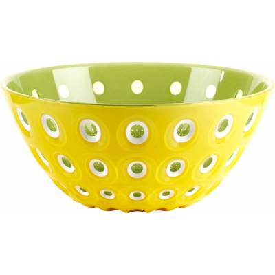 Guzzini LE MURRINE miska Saffron yellow white water Lily Green 25 cm