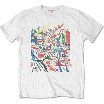Pink Floyd tričko Pollock Prism biele