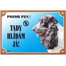 Dafiko Tabulka Kokr anglický černobílý