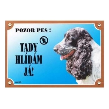 Dafiko Tabulka Kokr anglický černobílý