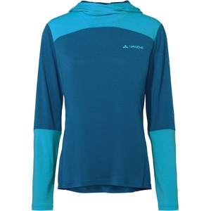 Vaude Дамска фланелка с дълъг ръкав за колоездене Vaude Women's Tremalzo L/S Shirt Cycling jersey - Shore Blue - размер 42 (EU) (156-0637-3014)