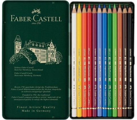 Faber-Castell Polychromos 110012 12 farieb
