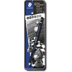 STAEDTLER Молив Mars Lumograph асортимент (6) (100B G6)