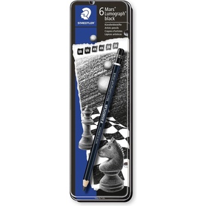STAEDTLER Молив Mars Lumograph асортимент (6) (100B G6)