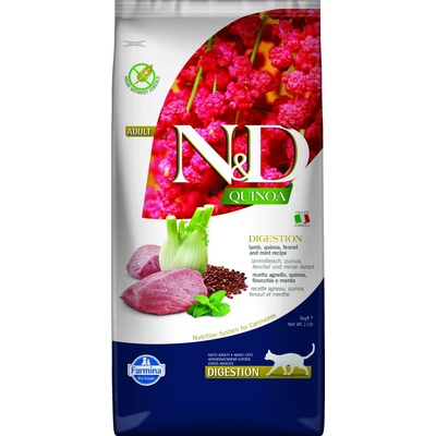 N&D Quinoa CAT Digestion Lamb & Fennel 5 kg
