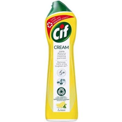 Cif Крем за почистване Cif - лимон 500 мл (8712561552776)