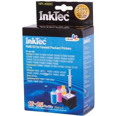 INKTEC Рефил INKTEC HP- 5075C, Pigment /3 x 25 ml/, Color (INKTEC-HP-5075C)