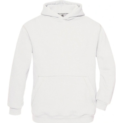 B&C dětská mikina s kapucí WK681 White