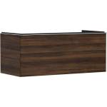 Hansgrohe Xelu Q - Шкафче за умивалник, 50x118x55 см, 1 чекмедже, тъмен орех/хром 54065000 (54065000)