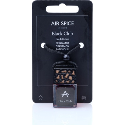 AIR SPICE АРОМАТИЗАТОР air spice ТЕЧЕН black club (ashb1)