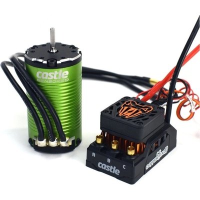 Castle motor 1412 2100ot/V senzored reg. Copperhead 10