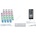 Paulmann 70627 - LED RGB/18W Димируема лента MAXLED 1, 5m 230V+дистанционно управление (W4711)