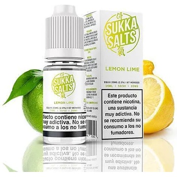 Image 1 of Sukka Salts Lemon Lime 10ml