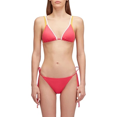 SUNDEK Reese triangle top and lace-up briefs bikini - Pink (Pitaya 01)