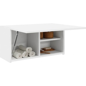vidaXL Стенни шкафове за баня бели 60x25x30 cm Инженерна дървесина (860058)
