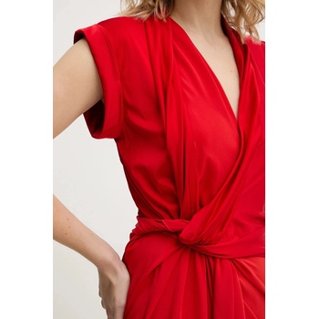 Victoria Beckham Рокля с коприна Victoria Beckham (1126WDR006893A)