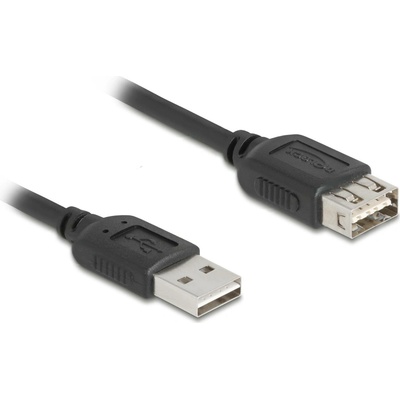 Delock 81515 USB 2.0 zlacený 5m černý
