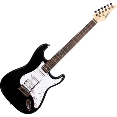 Arrow Guitars Електрическа китара Arrow ST 211 Deep Black Rosewood/White