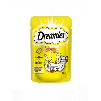 Dreamies лакомство за котки със сирене - 60 гр