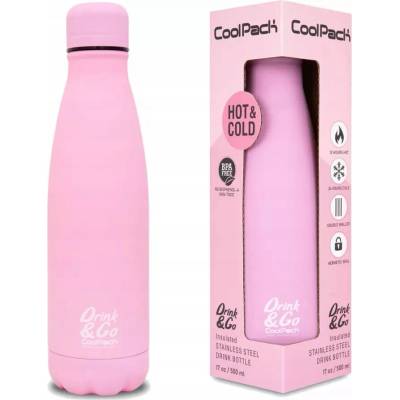 CoolPack termoflaša 500 ml růžová