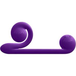  Луксозен вибратор и стимулатор "snail vibe purple