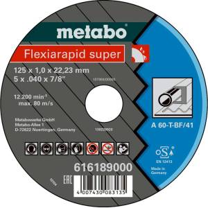 Metabo - Режещ диск за стомана 115x22, 23 мм 616188000 (616188000)