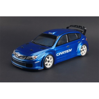 CARTEN WRX 1/10 TC 190 mm čírá lexanová karosserie včetně světelných parabol