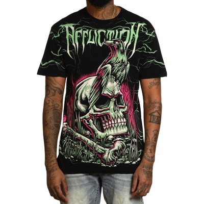 AFFLICTION мъжка тениска affliction - ghost image - a25962-bk