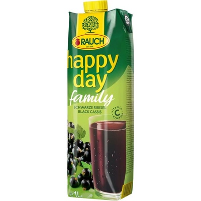 Rauch Happy Day Čierna ríbezľa 25% 1l
