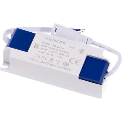Náhradní zdroj pro 18W LED panel - Náhradní (nestmívatelný) zdroj pro 18W panel