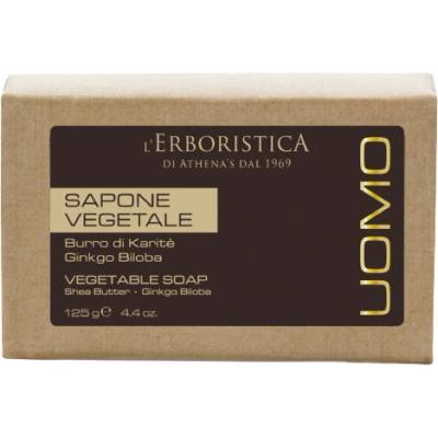 Erboristica Uomo Tuhé parfumované mydlo pre mužov 125 g