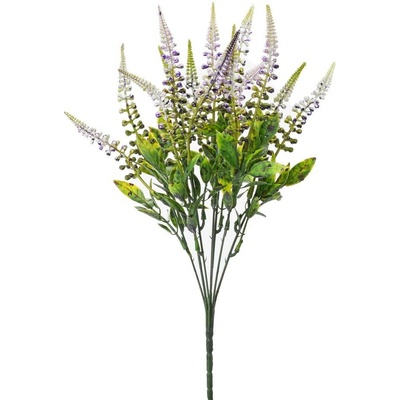 ZELEŇ VERONIKA ZELENO-FIALOVÁ 40cm