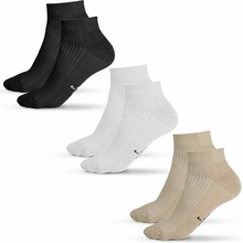 Bontis Sada 3 ks: ponožky MOOVY Biela / čierna / béžová