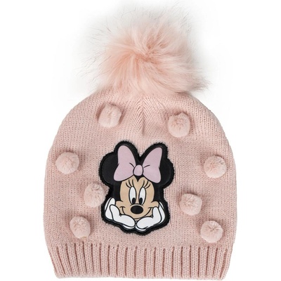 Cerda ДЕТСКА ПЛЕТЕНА ШАПКА С ТОПЧЕНЦА minnie