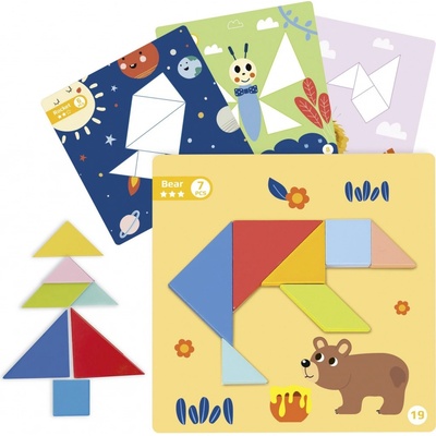 ALBI Magnetický Tangram – Zboží Dáma