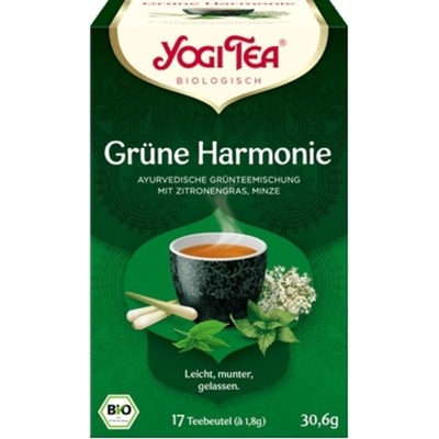 Yogi Tee Зелена хармония - 30, 60 г