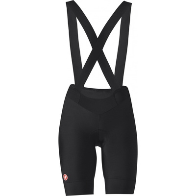 Castelli dámské s laclem Prima 2 DT Bibshort black/black