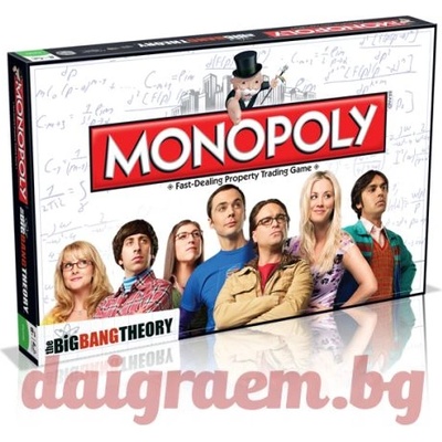 Winning Moves Настолна игра Монополи Теория за Големия взрив, Monopoly The Big Bang Theory (WM24037)