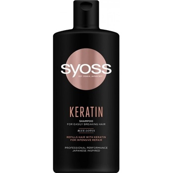 Syoss Keratin šampon pro jemné a lámavé vlasy 440 ml