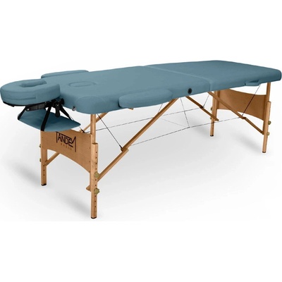 Tandem Basic-2 drevené masážne lehátko Farba: svetlo modrá 195*70 cm / 13,1 kg / 13 farieb