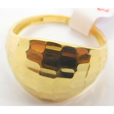 Klenoty Budín dámský prsten ze žlutého zlata HK1243