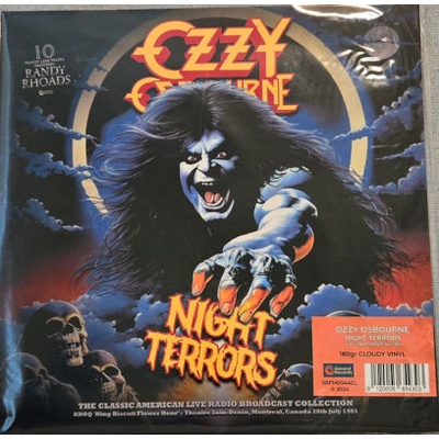 Osbourne Ozzy Night Terrors Live Broadcast'81 Cloudy LP