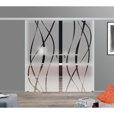 Amod Sfinga skleněné posuvné dvoukřídlé 2 x 90 x 205 cm