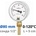 Watts - Италия TBR80-50 0-120°C 1/2" Термометър със сонда 50mm (TBR8005012)