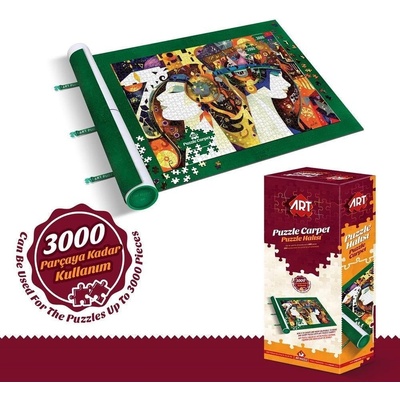 ART Puzzle Rolovací podložka na puzzle 177x100 cm do 3000 dílků – Sleviste.cz
