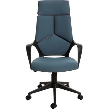 Image 1 of Директорски стол Force Black, текстил, Tilt механизъм, до 120 kg, тъмна мен (4010140255)